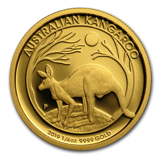 2019 Australia 1/4 oz Gold Kangaroo Proof 2019 Australia 1/4 oz Gold Kangaroo Proof